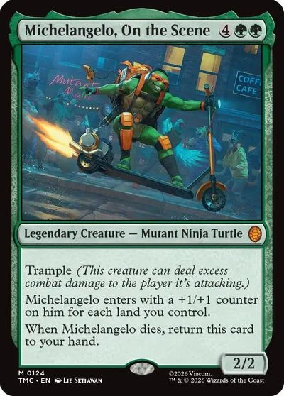 Michelangelo, On the Scene #124