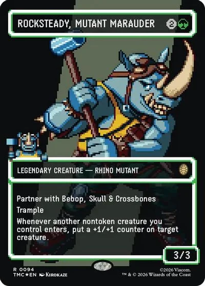 Rocksteady, Mutant Marauder [Borderless] #94