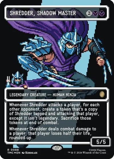 Shredder, Shadow Master [Borderless] #88