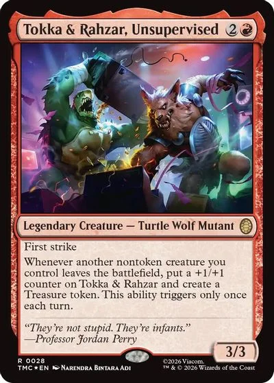Tokka & Rahzar, Unsupervized [Surge Foil] #28