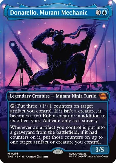 Donatello, Mutant Mechanic [Borderless] #216