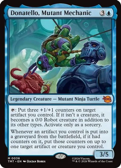 Donatello, Mutant Mechanic [Foil] #36