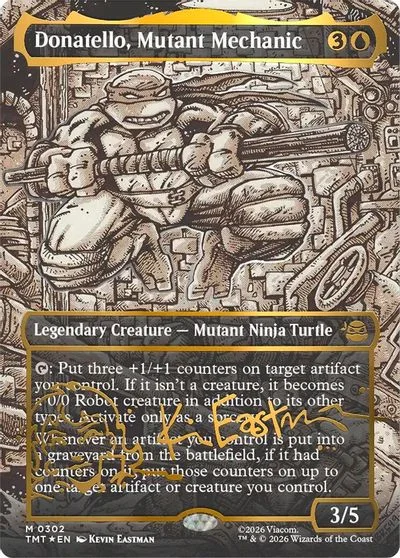 Donatello, Mutant Mechanic [Signature] #302