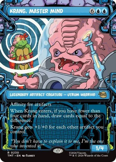 Krang, Master Mind [Showcase] #230