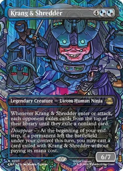 Krang & Shredder [Borderless] #201