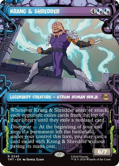 Krang & Shredder [Showcase Foil] #245