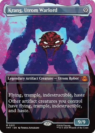Krang, Utrom Warlord [Borderless] #221