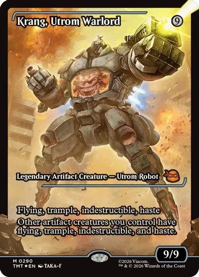 Krang, Utrom Warlord [Showcase Foil] #290