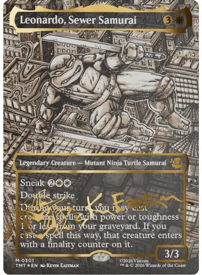 Leonardo, Sewer Samurai [Signature] #301