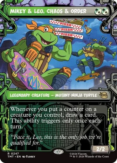 Mikey & Leo, Chaos & Order [Showcase] #247