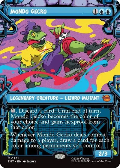 Mondo Gecko [Showcase Foil] #231