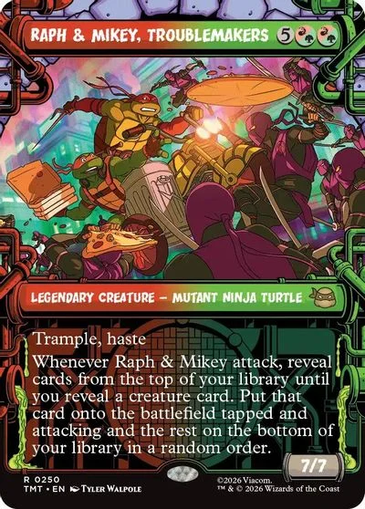 Raph & Mikey, Troublemakers [Showcase] #250
