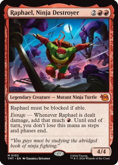 Raphael, Ninja Destroyer #102