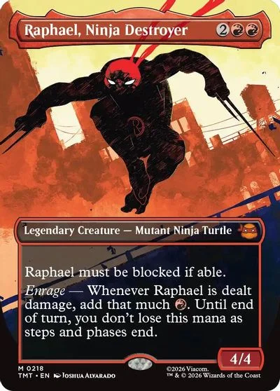 Raphael, Ninja Destroyer [Borderless] #218