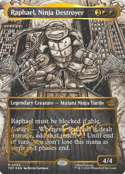 Raphael, Ninja Destroyer [Signature] #303