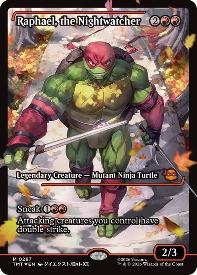 Raphael, the Nightwatcher [Showcase Foil] #287