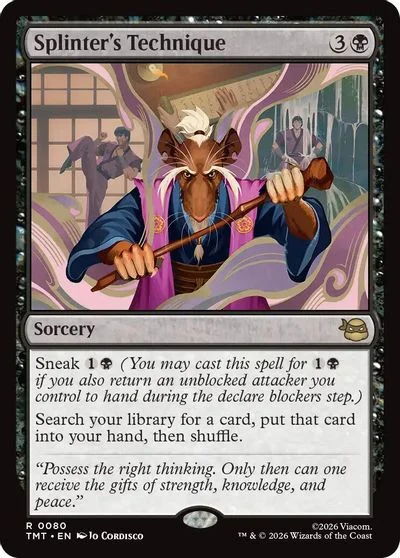 Splinter's Technique [Foil] #80