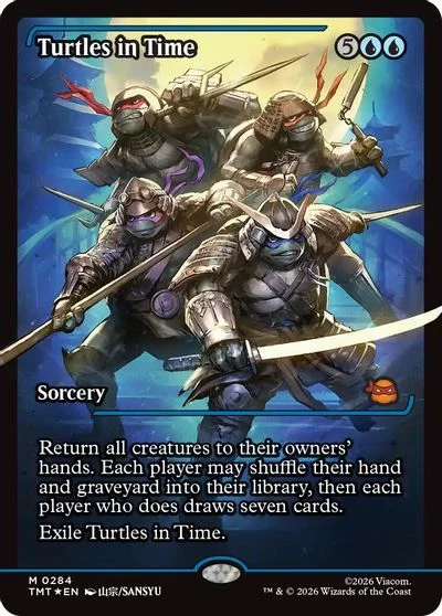Turtles in Time [Showcase Foil] #284