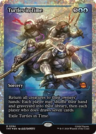 Turtles in Time [Showcase Foil] #294