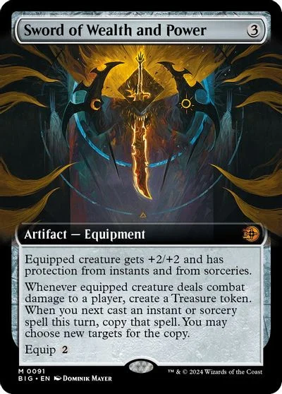 Sword Of Wealth And Power [Extended Art Foil] #91