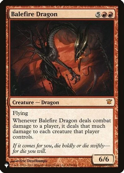 Balefire Dragon #129
