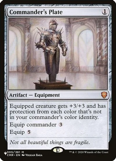 Commander's Plate #305