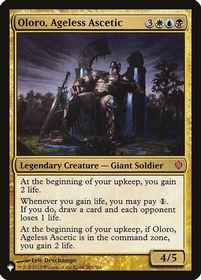 Oloro, Ageless Ascetic #203