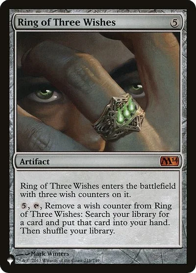 Ring of Three Wishes #216