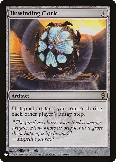Unwinding Clock #164