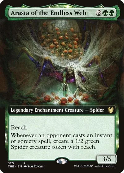 Arasta of the Endless Web [Extended Art Foil] #165