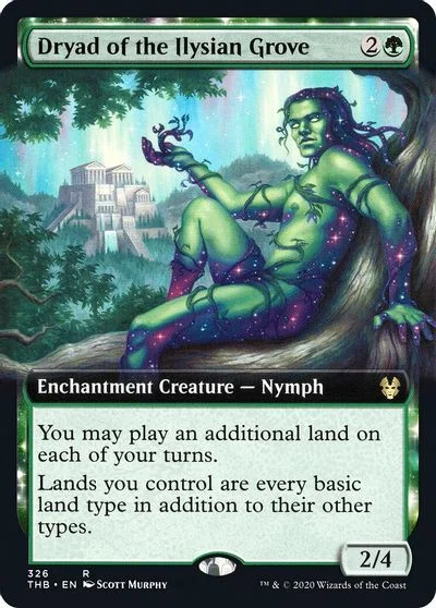 Dryad of the Ilysian Grove [Extended Art Foil] #326