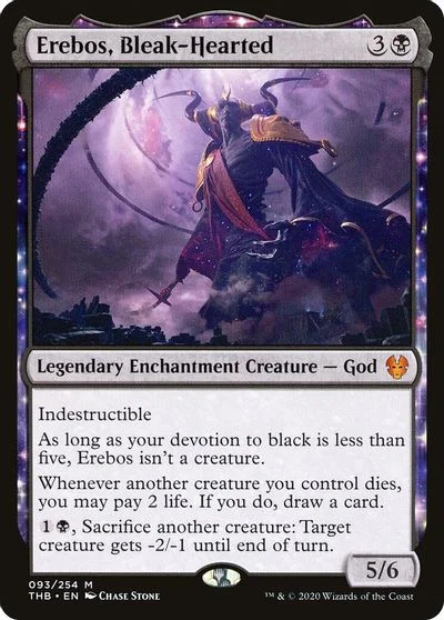 Erebos, Bleak-Hearted [Foil] #93