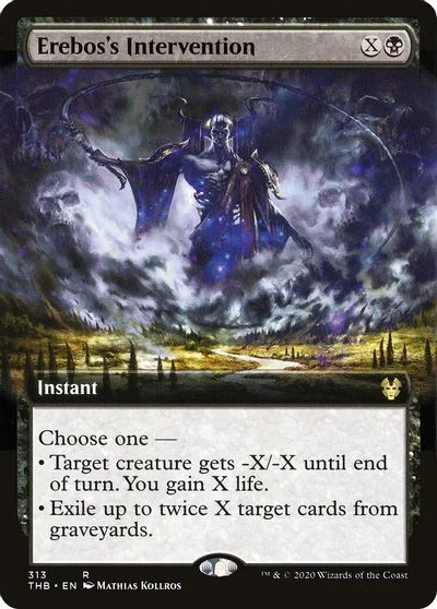 Erebos's Intervention [Extended Art Foil] #313