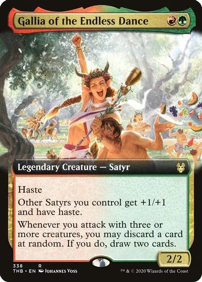 Gallia of the Endless Dance [Extended Art Foil] #338