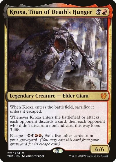 Kroxa, Titan of Death's Hunger #221