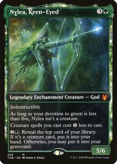 Nylea, Keen-Eyed [Showcase Foil] #185