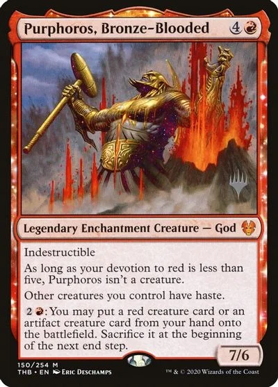 Purphoros, Bronze-Blooded [Promo Foil] #265