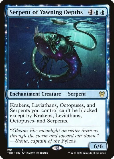 Serpent of Yawning Depths [Foil] #291