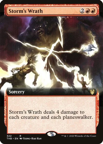 Storm's Wrath [Extended Art Foil] #322
