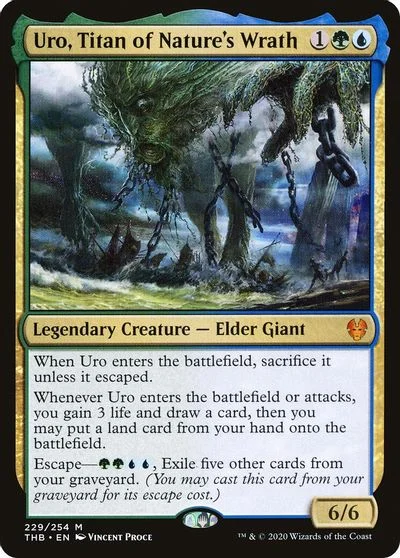 Uro, Titan of Nature's Wrath [Foil] #229