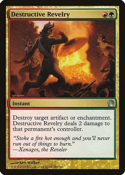 Destructive Revelry [Foil] #192