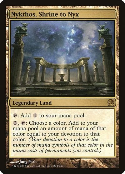 Nykthos, Shrine to Nyx [Foil] #223
