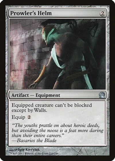 Prowler's Helm [Foil] #219