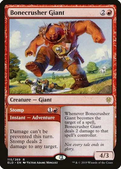 Bonecrusher Giant & Stomp [Foil] #115