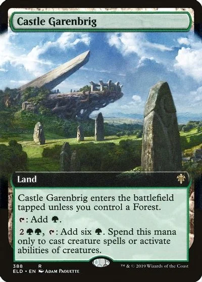 Castle Garenbrig [Extended Art Foil] #388
