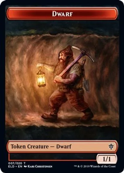 Dwarf // Food [Token Foil] #18