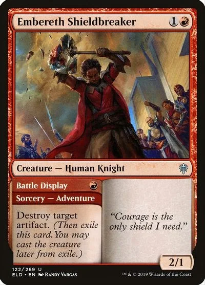 Embereth Shieldbreaker & Battle Display [Foil] #122