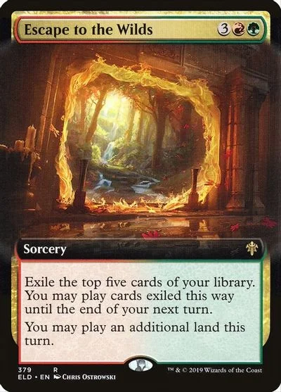 Escape to the Wilds [Extended Art Foil] #379