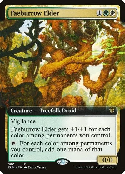Faeburrow Elder [Extended Art Foil] #380
