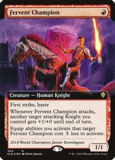 Fervent Champion [Extended Art Foil] #360